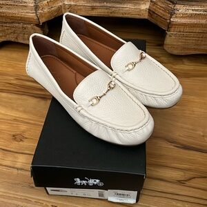 COACH FACTORY LEATHER LOAFER